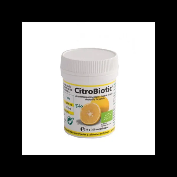 Sanitas Citrobiotic Extracto de Semilla de Pomelo 100 Comprimidos