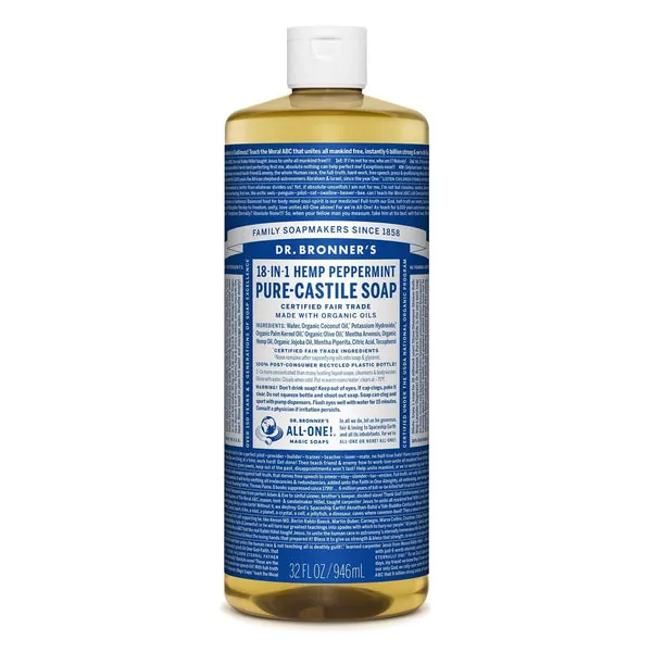 Bronner Jabon Liq. Menta Bio 945ml