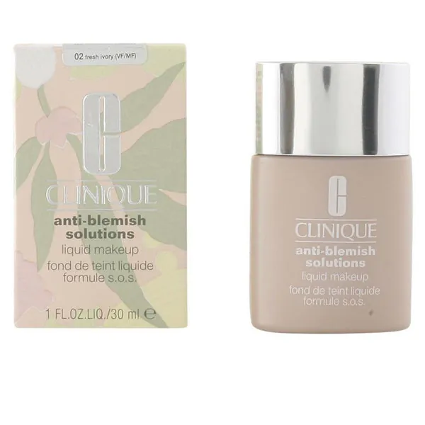 Clinique Anti-Blemish Solutions Liquid Makeup 02- Fresh Ivory 30ml