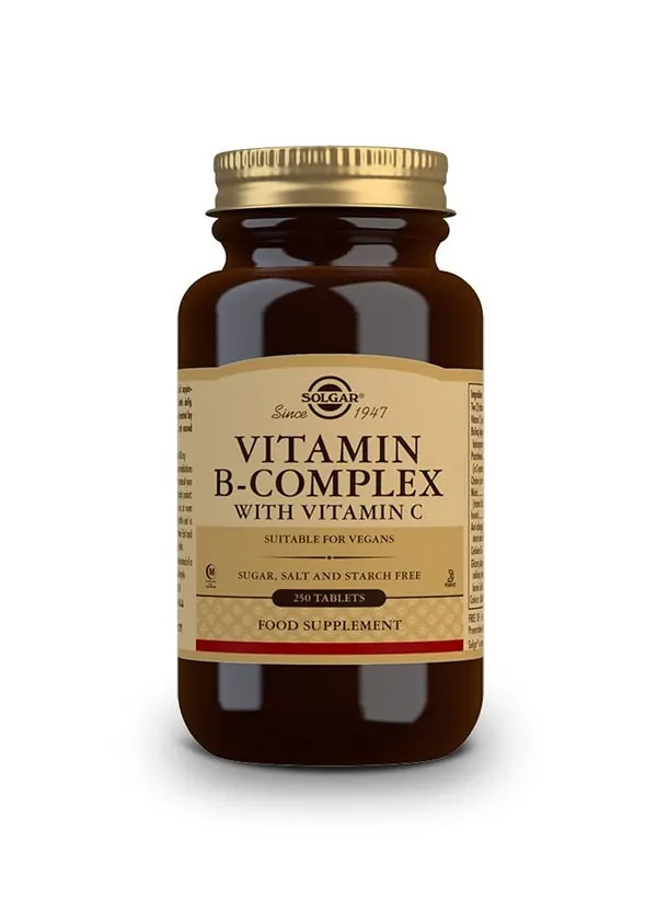 Solgar B Complex + Vit. C 250 Comprimidos