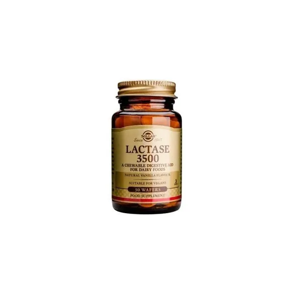 Solgar Lactasa 3500 30 Comprimidos Masticables