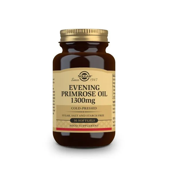 SOLGAR Aceite de Prímula de Rosa 1300mg (30 Cápsulas Blandas)
