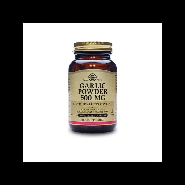 Solgar Ajo en Polvo 500 mg 90 Cápsulas