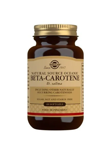 SOLGAR Beta Caroteno Oceanico 60 Capsulas