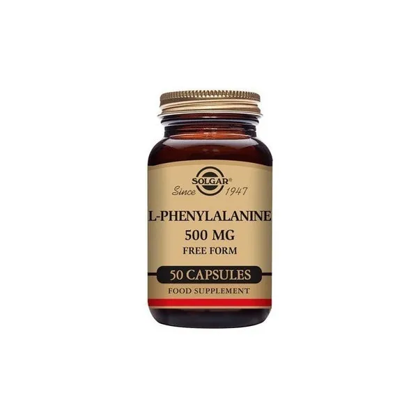 Solgar L-Fenilalanina 500 mg 50 Cápsulas