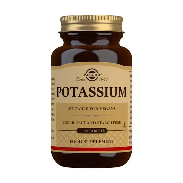 SOLGAR Potasio Gluconato 99mg (100 comprimidos)