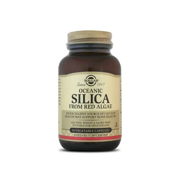 SOLGAR Sílice Oceánico 25 mg (50 cápsulas vegetales)