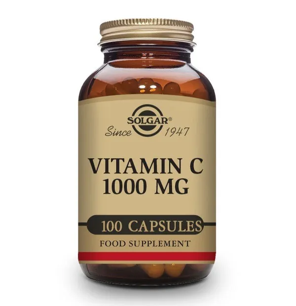 SOLGAR Vitamina C 1000mg 100 Cápsulas Vegetales