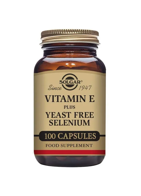 Solgar Vitamina E Con Selenio 100 Vcaps