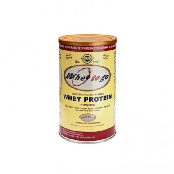 Solgar Whey To Go Proteína en Polvo Vainilla 970 g