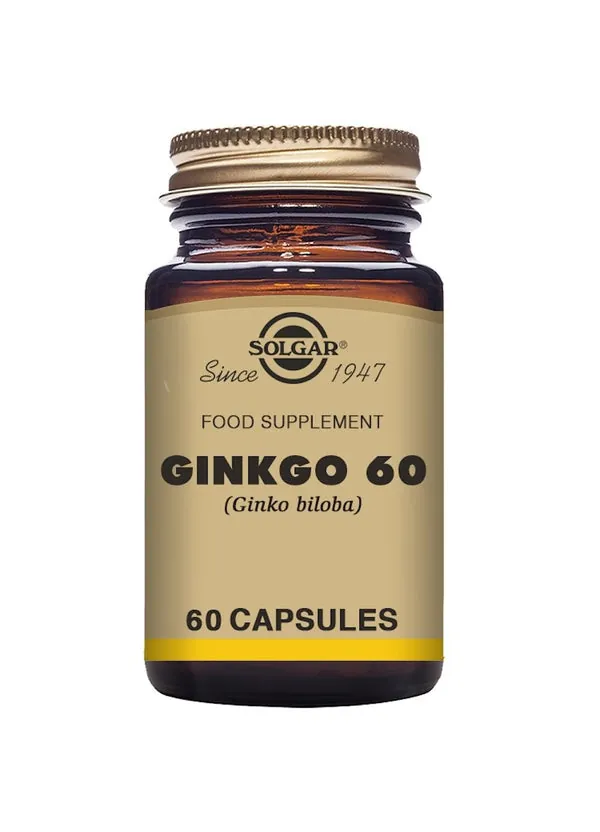Solgar Ginkgo 60 60 Cápsulas