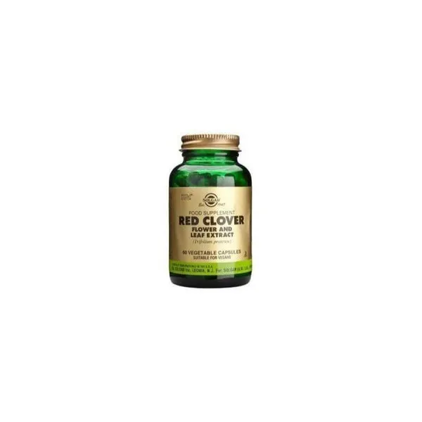 Solgar Trébol Rojo Flor y Hoja Red Clover 60 Cápsulas