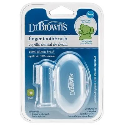 Dr. Brown's Cepillo Dental de Dedo