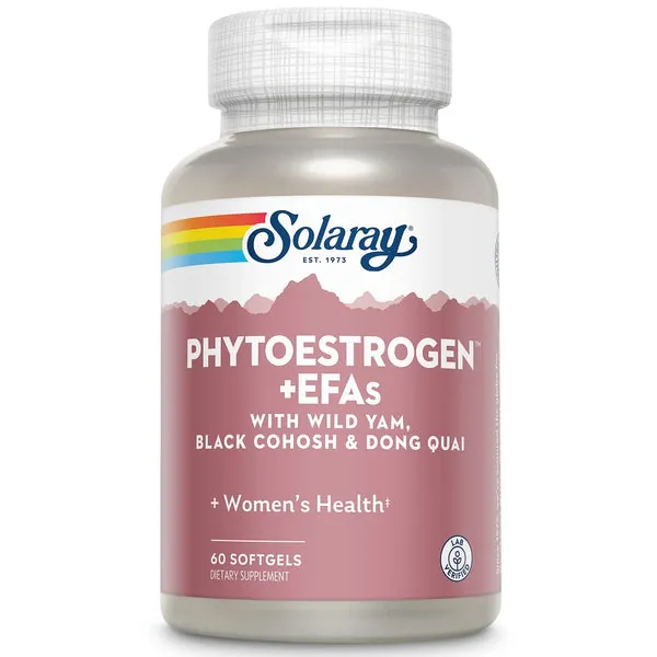 Solaray Phytoestrogen Plus EFAs 60 Perlas