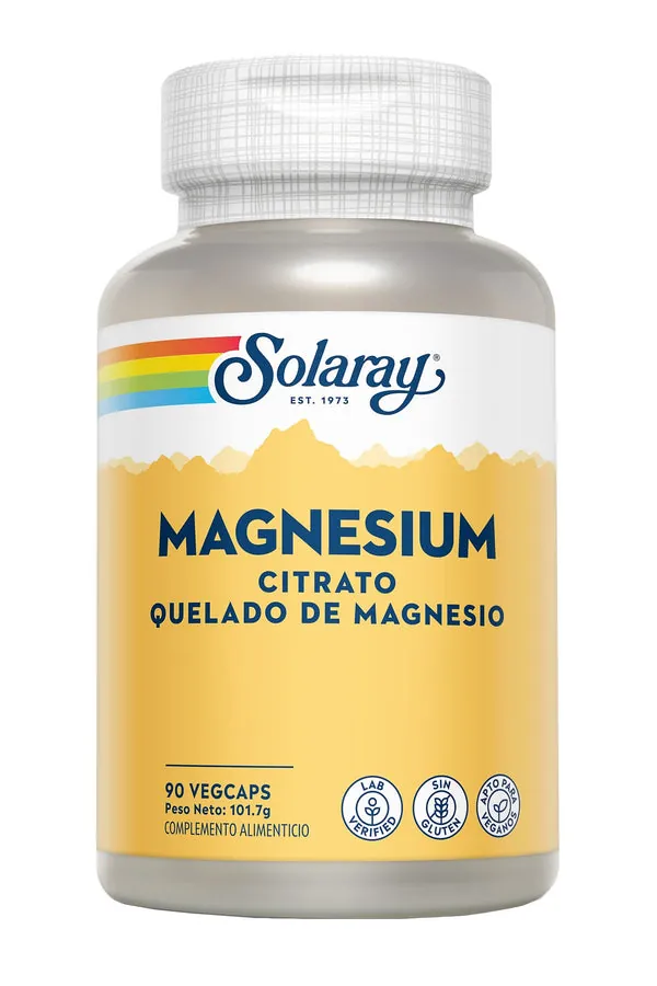 Solaray Magnesium 133 Mg 90 Vcaps
