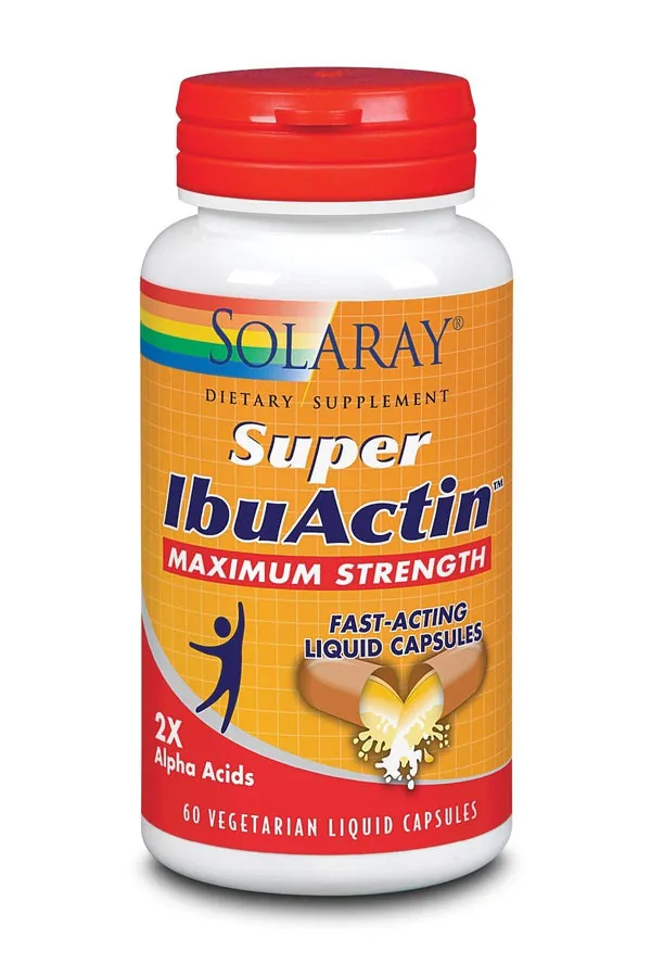 Solaray Super Ibuactin 60 Cápsulas