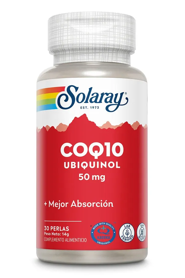 Solaray CoQ-10 Ubiquinol 100 mg 30 Perlas