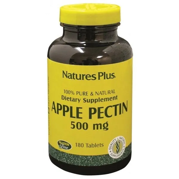 Natures Plus Pectina de Manzana 500 mg 180 Comprimidos