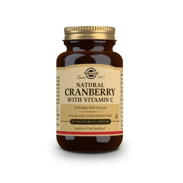SOLGAR Arándano Rojo y Vitamina C 60 Cápsulas Vegetales