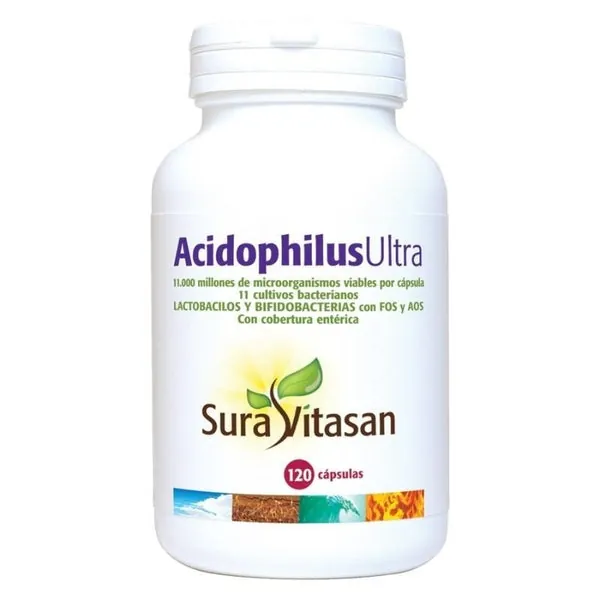 Sura Vitasan Acidophilus Ultra 120 Cápsulas