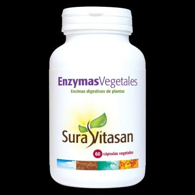 Sura Vitasan Enzymas Vegetales 60 Cápsulas