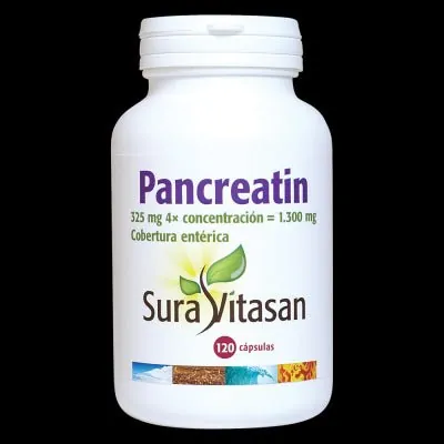 Sura Vitasan Pancreatin 120 Comprimidos
