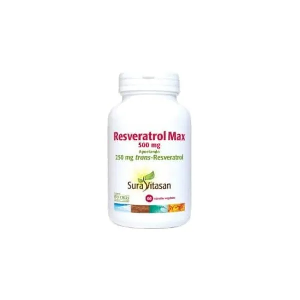 Sura Vitasan Resveratrol Max 60 Cápsulas