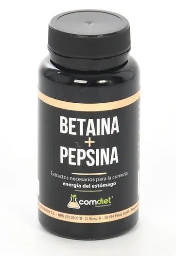 Comdiet Betaína + Pepsina 60 Cápsulas