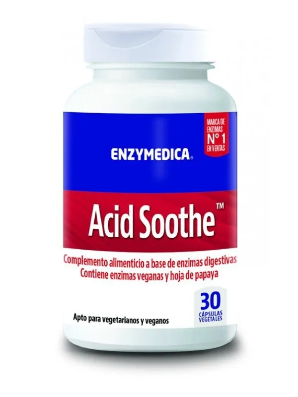 Enzymedica Acid Soothe 30 cápsulas