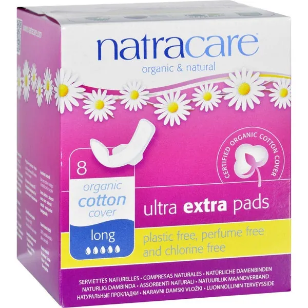 Natracare Compresa Ultra Extra Larga 8 Unidades
