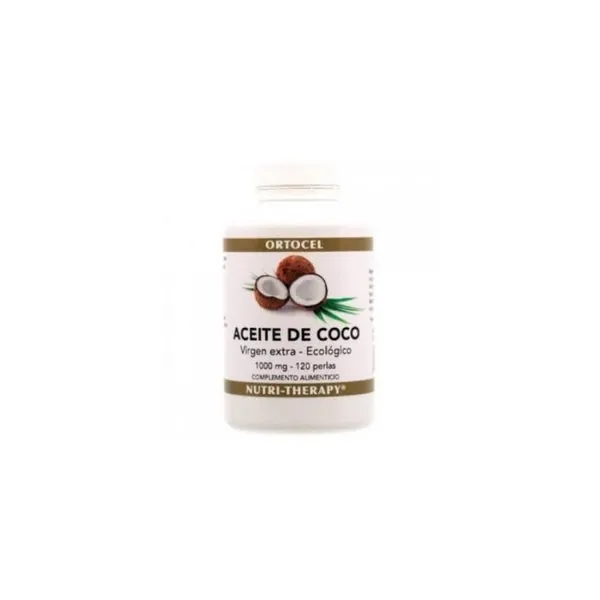 Ortocel Nutri-Therapy Aceite de Coco Bio 1000 mg 120 Perlas