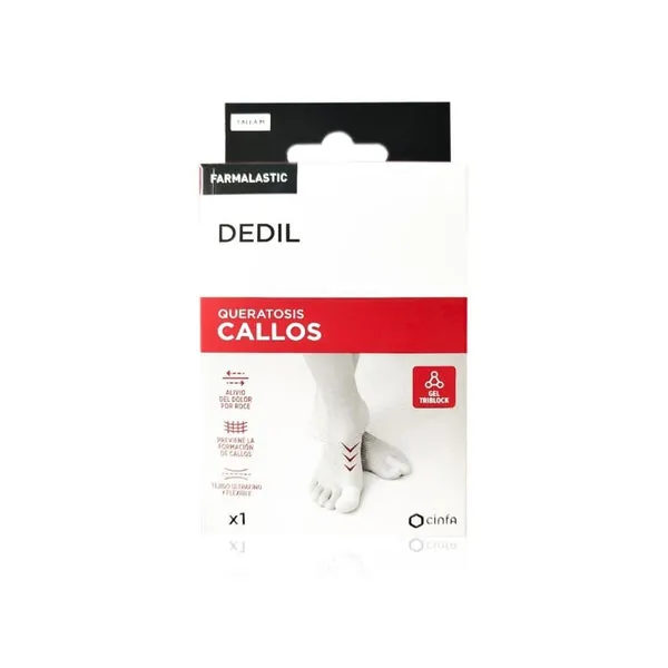 FARMALASTIC Dedil Callos Talla M 1 ud