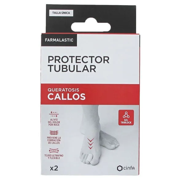 FARMALASTIC Protector Tubular Callos Talla Única 2 uds