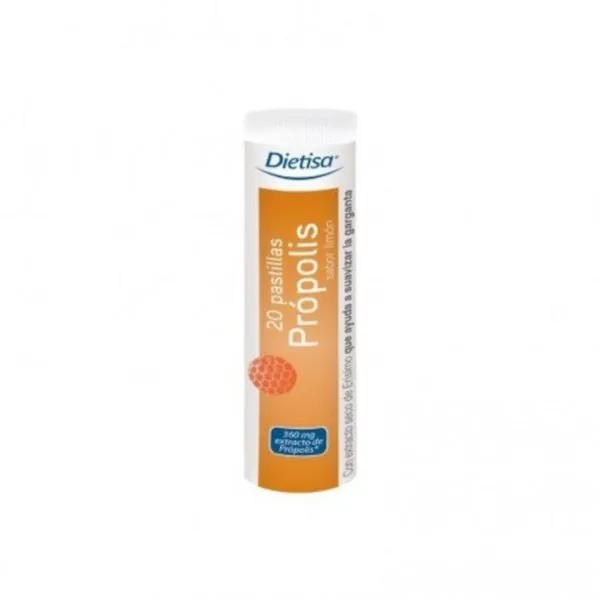 Dietisa Própolis 20 Pastillas Sabor Limón