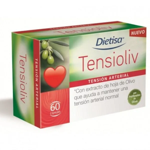 Dietisa Tensioliv 60 Cápsulas