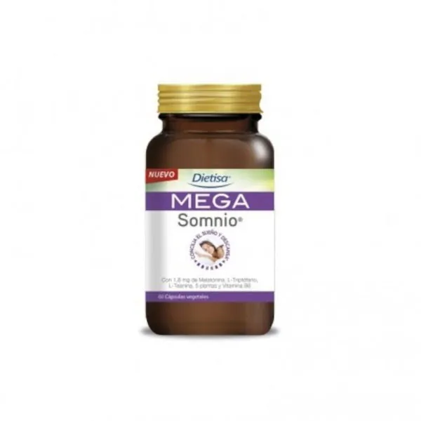 Dietisa Mega Somnio 60 Cápsulas Vegetales