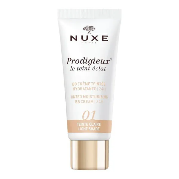 Nuxe Prodigieux BB Cream Hidratante con Color Le Teint Èclat Tono Claro 30ml