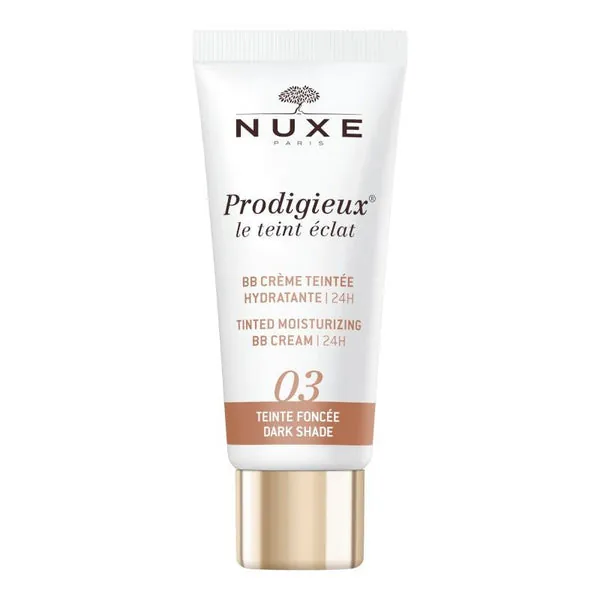 Nuxe Prodigieux BB Cream Hidratante con Color Le Teint Èclat Tono Oscuro 30ml