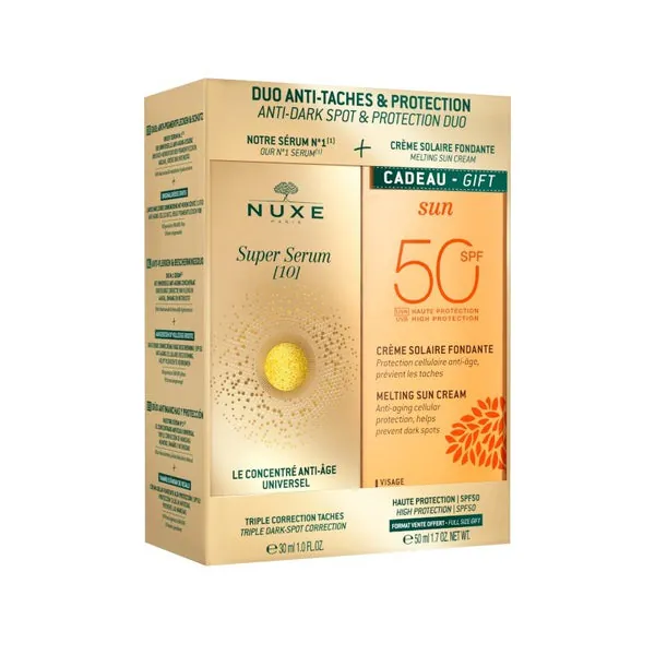 NUXE Super Serum 10 30ml + Creme Visage SPF50 50ml