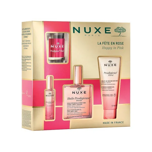 Nuxe Cofre Belleza Prodigieux Floral Fiesta Rosa