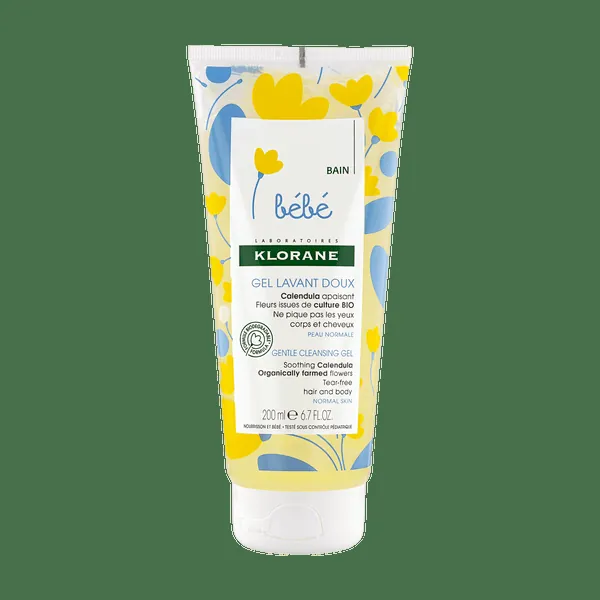 KLORANE Bebé Gel Limpiador Suave 200 ml