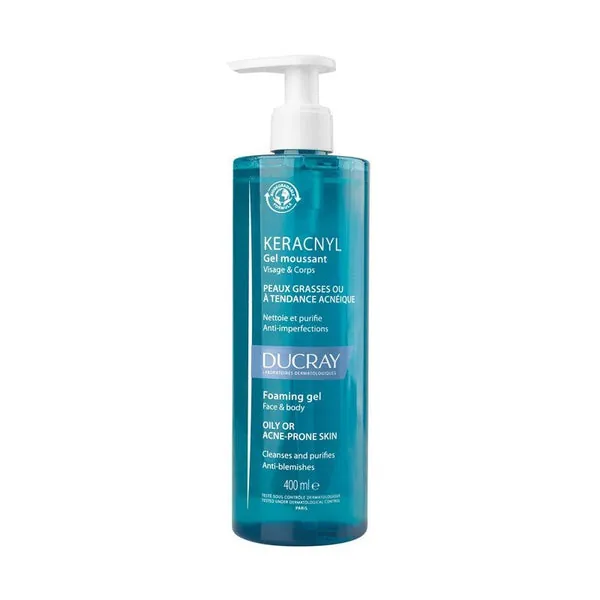 DUCRAY Keracnyl Gel Limpiador 400ml