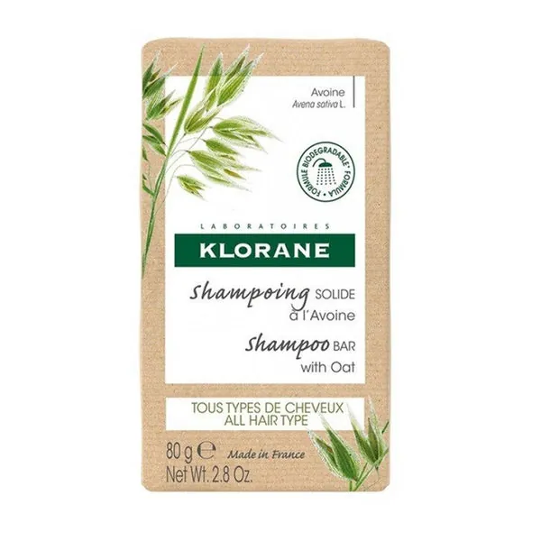 KLORANE Champú Sólido Avena 80gr