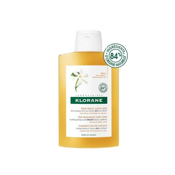 KLORANE Champú Solar Nutritivo al Tamanu BIO y al Monoï 200ml