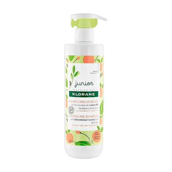 KLORANE JUNIOR Champú Desenredante Melocotón 500ml