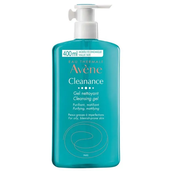 Avène Cleanance Gel Limpiador Sin Jabón 400ml