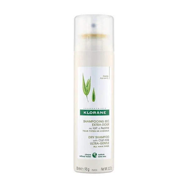 KLORANE Champú Seco con Leche de Avena 150ml