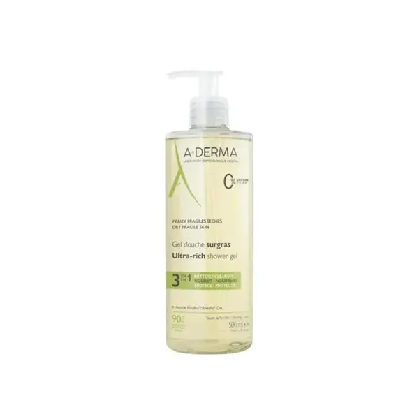 A-DERMA Gel de Ducha Surgras 500ml