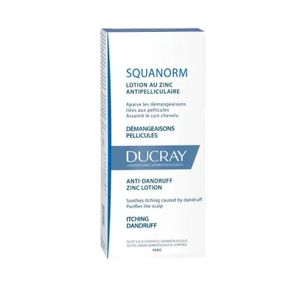 DUCRAY Squanorm Loción Anticaspa con Zinc 200ML