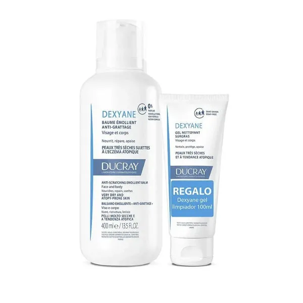 DEXYANE Bálsamo 400 ml + Dexyane Gel Limpiador 100 ml de REGALO - DUCRAY